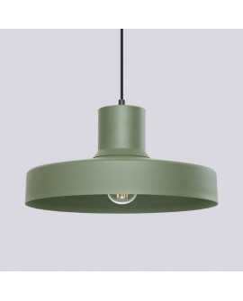 Lampa wisząca BILO zielona oliwka Sollux SL.1705