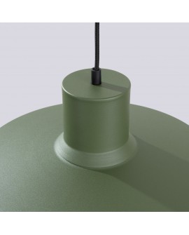 Lampa wisząca BILO zielona oliwka Sollux SL.1705