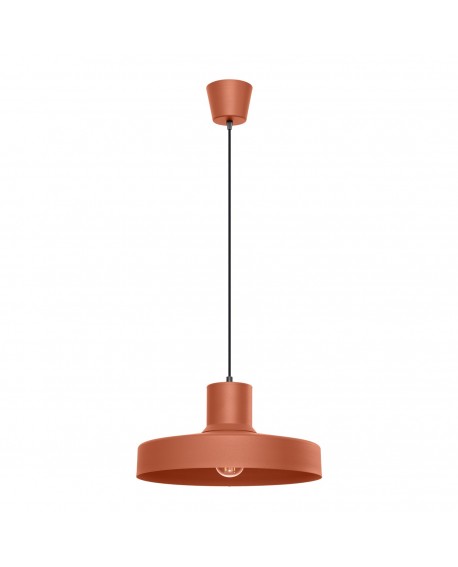 Lampa wisząca BILO ochra czerwona Sollux SL.1706