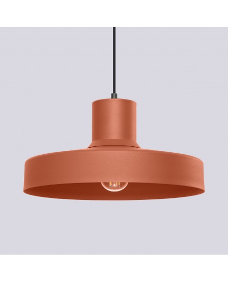 Lampa wisząca BILO ochra czerwona Sollux SL.1706