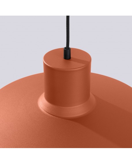 Lampa wisząca BILO ochra czerwona Sollux SL.1706