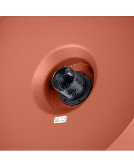 Lampa wisząca BILO ochra czerwona Sollux SL.1706