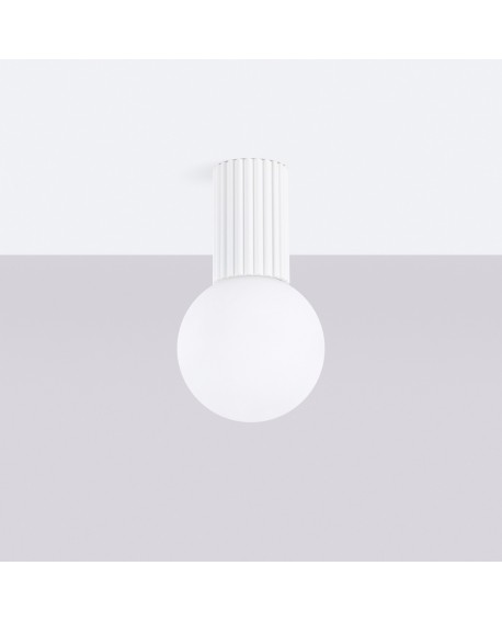 Plafon HALO biały IP44 Sollux SL.1708