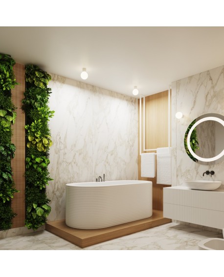 Plafon HALO biały IP44 Sollux SL.1708