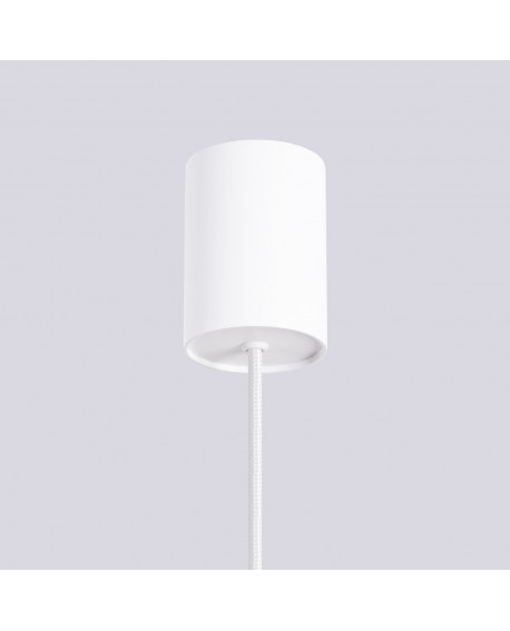 Lampa wisząca HALO 1 biała Sollux SL.1709