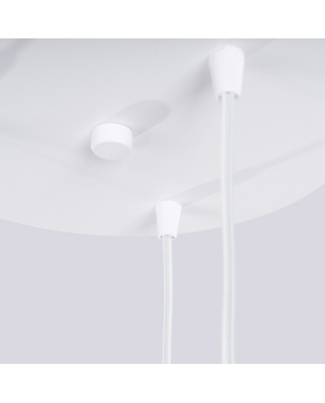 Lampa wisząca HALO 3P biała Sollux SL.1710