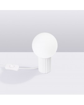 Lampa biurkowa HALO biała Sollux SL.1711