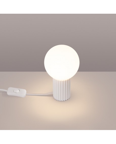 Lampa biurkowa HALO biała Sollux SL.1711