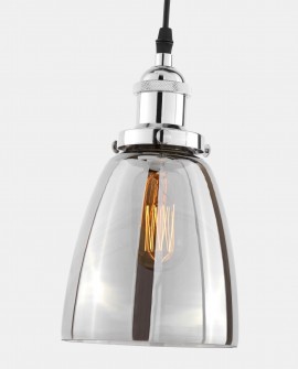 LAMPA WISZĄCA LOFT ZWIS FABI CHROM W1 LUMINA DECO