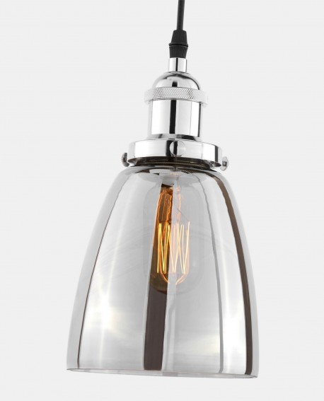 LAMPA WISZĄCA LOFT ZWIS FABI CHROM W1 LUMINA DECO