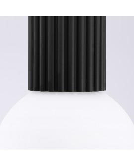 Plafon HALO czarny IP44 Sollux SL.1713