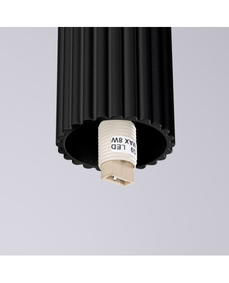 Plafon HALO czarny IP44 Sollux SL.1713