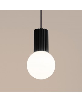 Lampa wisząca HALO 1 czarna Sollux SL.1714