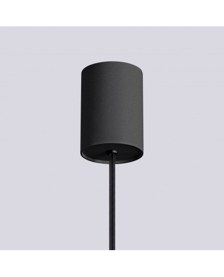 Lampa wisząca HALO 1 czarna Sollux SL.1714