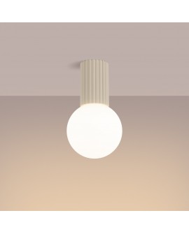 Plafon HALO beżowy IP44 Sollux SL.1718