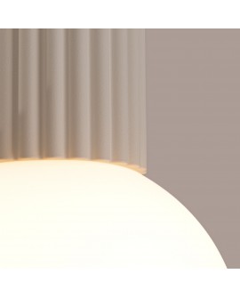 Plafon HALO beżowy IP44 Sollux SL.1718