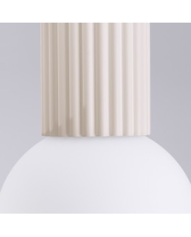 Plafon HALO beżowy IP44 Sollux SL.1718