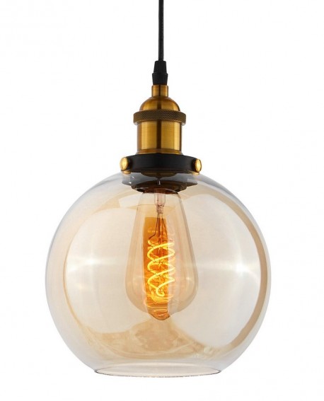 LAMPA WISZĄCA LOFT BURSZTYNOWA NAVARRO