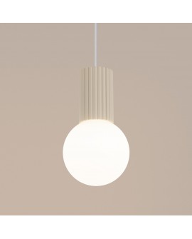 Lampa wisząca HALO 1 beżowa Sollux SL.1719