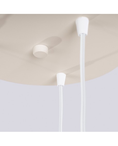 Lampa wisząca HALO 3P beżowa Sollux SL.1720