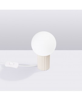 Lampa biurkowa HALO beżowa Sollux SL.1721