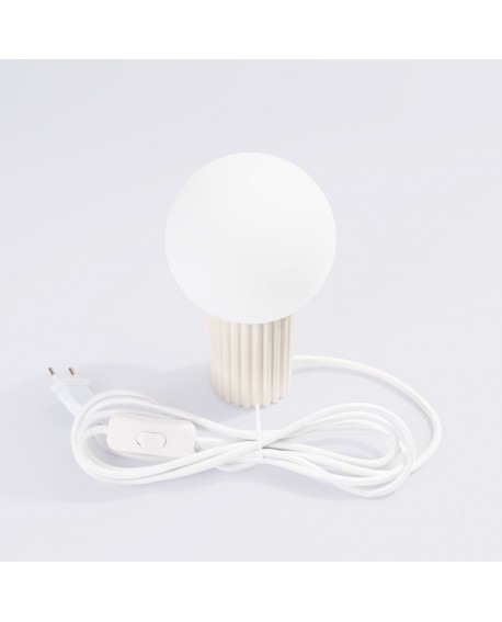 Lampa biurkowa HALO beżowa Sollux SL.1721