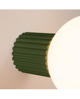 Kinkiet HALO zielony oliwkowy IP44 Sollux SL.1722