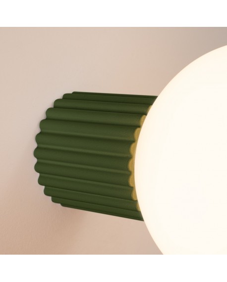 Kinkiet HALO zielony oliwkowy IP44 Sollux SL.1722