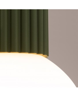 Plafon HALO zielony oliwkowy IP44 Sollux SL.1723