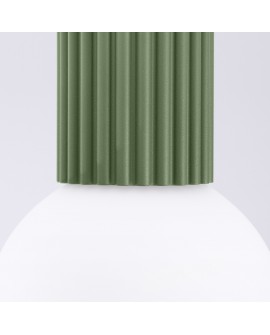 Plafon HALO zielony oliwkowy IP44 Sollux SL.1723