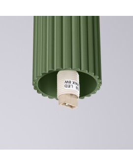 Plafon HALO zielony oliwkowy IP44 Sollux SL.1723