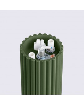 Plafon HALO zielony oliwkowy IP44 Sollux SL.1723