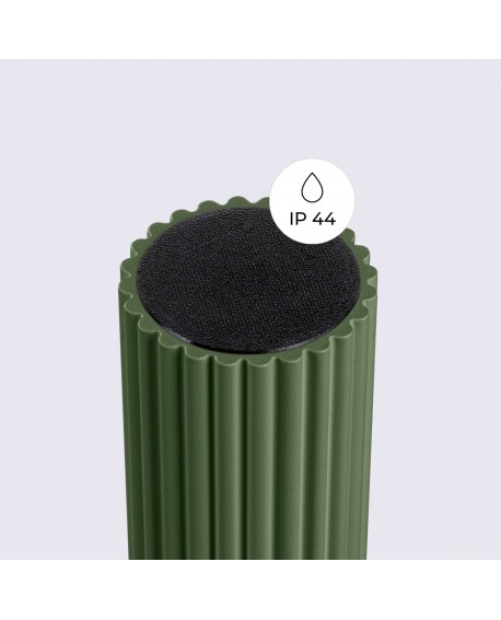 Plafon HALO zielony oliwkowy IP44 Sollux SL.1723