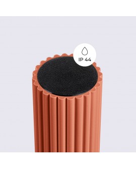 Plafon HALO ochra czerwona IP44 Sollux SL.1728