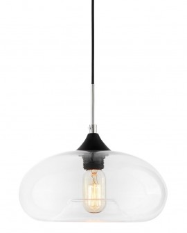 LAMPA WISZĄCA NOWOCZESNA LOFT ZWIS BROSSO D30 LUMINA DECO