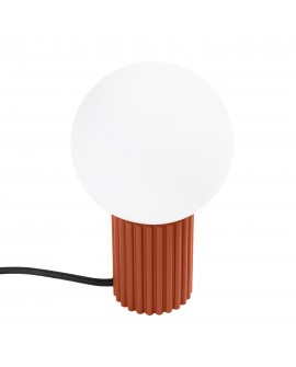 Lampa biurkowa HALO ochra czerwona Sollux SL.1731