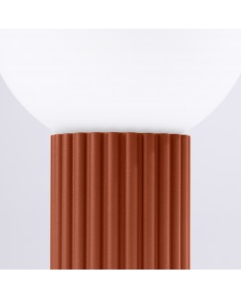 Lampa biurkowa HALO ochra czerwona Sollux SL.1731