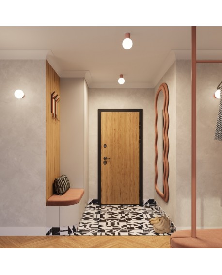 Kinkiet HALO mocca IP44 Sollux SL.1732