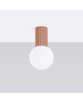 Plafon HALO mocca IP44 Sollux SL.1733