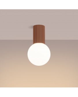 Plafon HALO mocca IP44 Sollux SL.1733