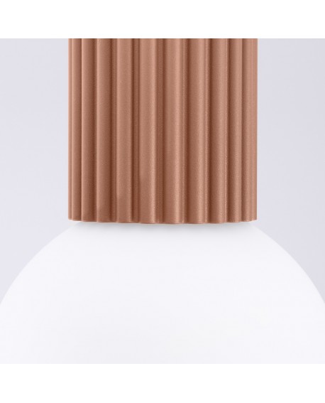 Plafon HALO mocca IP44 Sollux SL.1733