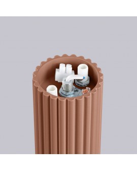 Plafon HALO mocca IP44 Sollux SL.1733