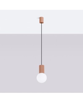 Lampa wisząca HALO 1 mocca Sollux SL.1734