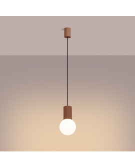 Lampa wisząca HALO 1 mocca Sollux SL.1734