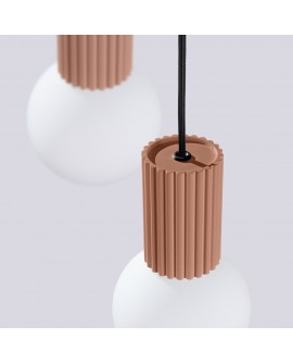 Lampa wisząca HALO 3P mocca Sollux SL.1735