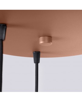 Lampa wisząca HALO 3P mocca Sollux SL.1735