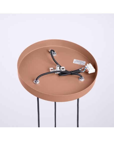 Lampa wisząca HALO 3P mocca Sollux SL.1735