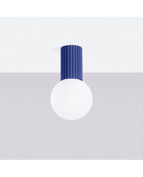 Plafon HALO ultramaryna IP44 Sollux SL.1738