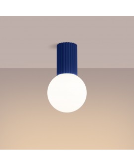 Plafon HALO ultramaryna IP44 Sollux SL.1738