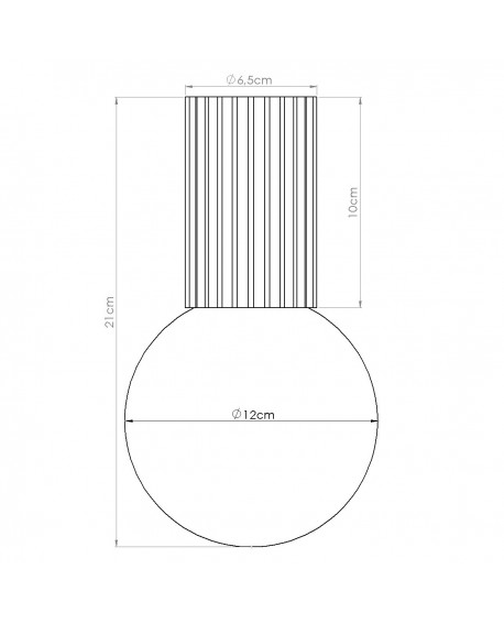 Plafon HALO ultramaryna IP44 Sollux SL.1738